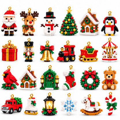⏳ Last day to save 50% – 🎄 24-Day Mini Christmas Ornament Advent Calendar