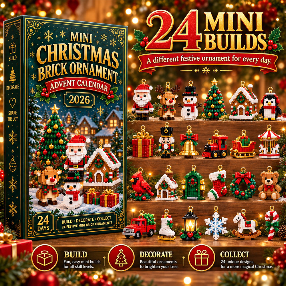 ⏳ Last day to save 50% – 🎄 24-Day Mini Christmas Ornament Advent Calendar