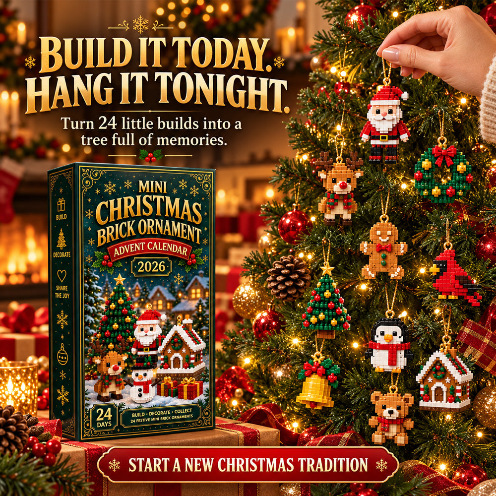 ⏳ Last day to save 50% – 🎄 24-Day Mini Christmas Ornament Advent Calendar