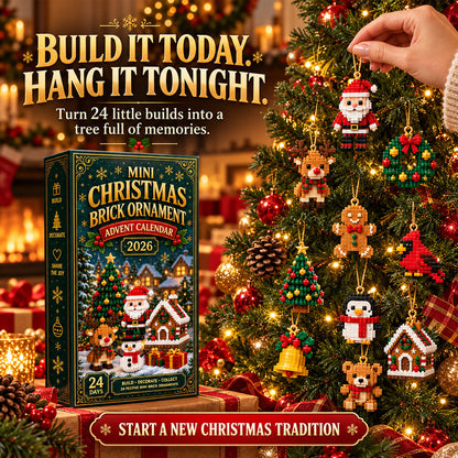 ⏳ Last day to save 50% – 🎄 24-Day Mini Christmas Ornament Advent Calendar