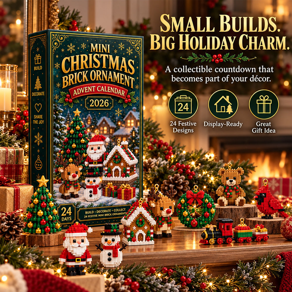 ⏳ Last day to save 50% – 🎄 24-Day Mini Christmas Ornament Advent Calendar