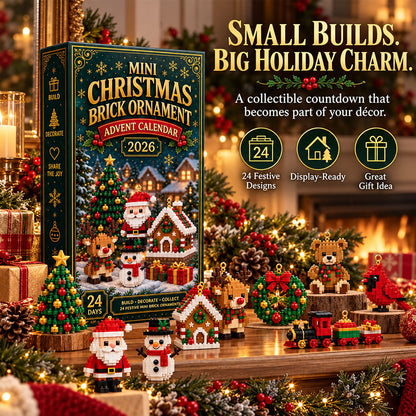 ⏳ Last day to save 50% – 🎄 24-Day Mini Christmas Ornament Advent Calendar