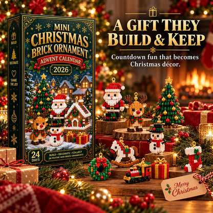 ⏳ Last day to save 50% – 🎄 24-Day Mini Christmas Ornament Advent Calendar