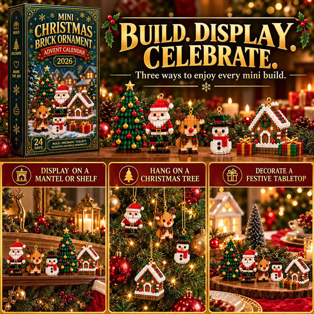 ⏳ Last day to save 50% – 🎄 24-Day Mini Christmas Ornament Advent Calendar