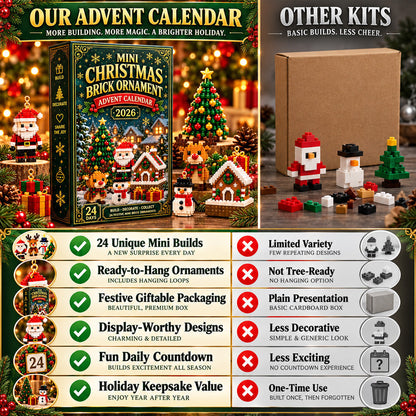 ⏳ Last day to save 50% – 🎄 24-Day Mini Christmas Ornament Advent Calendar