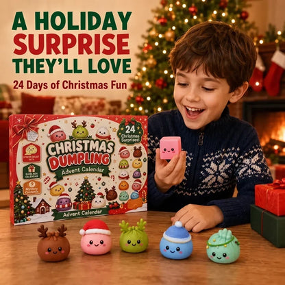 24-Day Mini Squishies Christmas Advent Calendar 2026