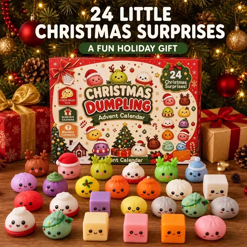 24-Day Mini Squishies Christmas Advent Calendar 2026