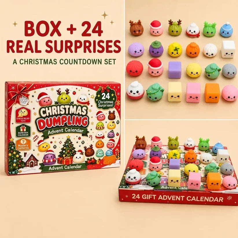 24-Day Mini Squishies Christmas Advent Calendar 2026