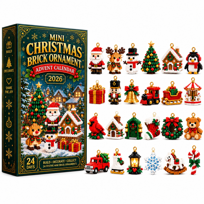⏳ Last day to save 50% – 🎄 24-Day Mini Christmas Ornament Advent Calendar