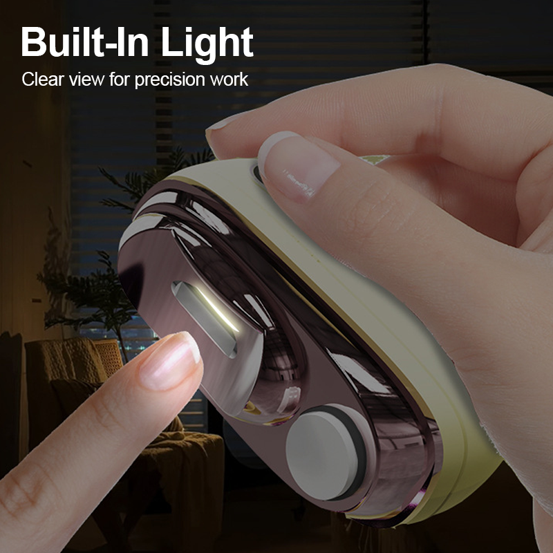 2-in-1 Safe Electric Nail Clipper
